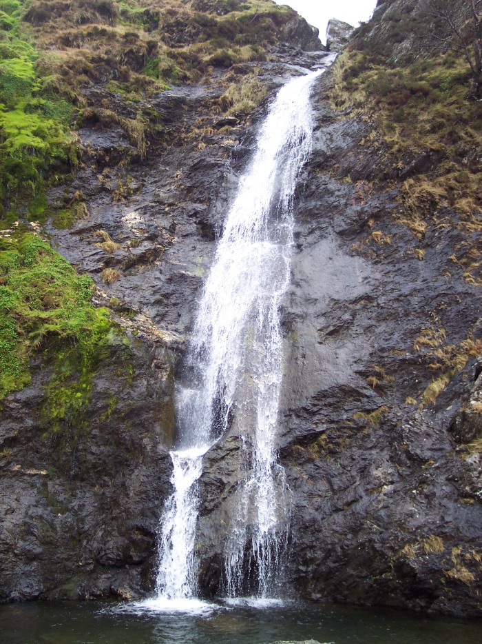 Waterfall below Dalehead Tarn