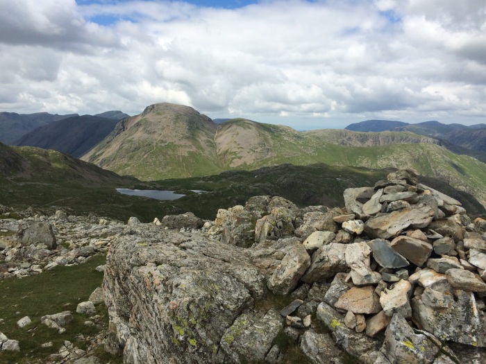 Great Gable and Sprinkling Tarn from Allen Crags (Photo: Gina)
